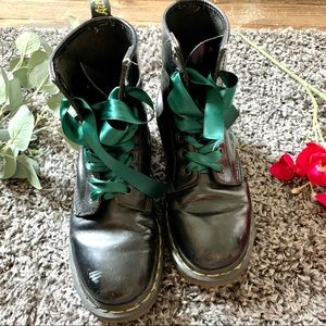 Dr. Marten's Black Leather 1460 Boots